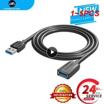 1-5 бр. Нов 16Pin OBD2 към USB порт, зарядно устройство, кабел-адаптер, Инструмент за Диагностика, авто Аксесоари