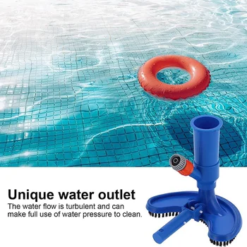 1 БР. Мастилено-струен вакуум развлекателен пречистване на басейна С четка За Фонтана, на езерото, на басейна на ЕС