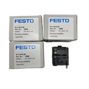 1 бр. усилвател на налягане FESTO VL-3-4- H-20 7098 Автоматична инсталация на шкафа на управление с ориентация VL