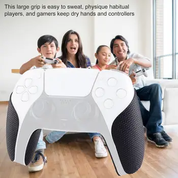 1 Комплект Абсорбиращи потта ръкохватка за PlayStation 5, силиконово килимче за контролер PS5