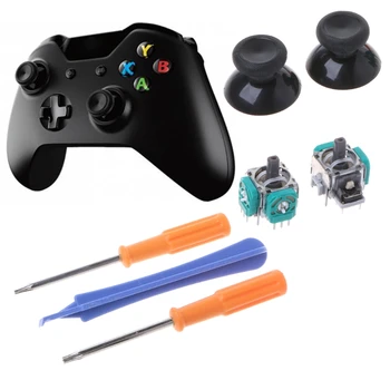 1 Комплект Аналогови стика, Капачка за джойстик, Отвертка, инструмент за ремонт на контролера на Xbox One, Директна доставка
