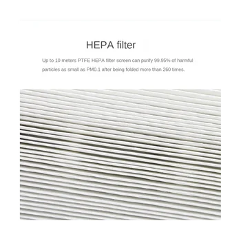 1 Чифт Филтри с активен въглен за Пречистване на HP04 HP05 TP04 TP05 DP04 HEPA Подмяна на Екрана Филтър от въглеродна тъкан-A