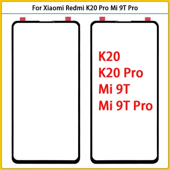10 Бр. За Xiaomi Redmi K20 Pro Mi9T Mi 9T Pro Сензорен LCD Предната Външна Стъклен Панел Touchpad със Стъклен Капак на Обектива С Подмяна на ОСА