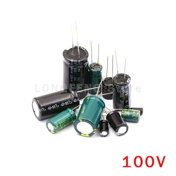 10ШТ 100V0.47uF 100V1uF 100V2.7uF 2,7 icf 1 icf 0,47 icf 100V NP НЕПОЛЯРНЫЙ Електролитни кондензатори
