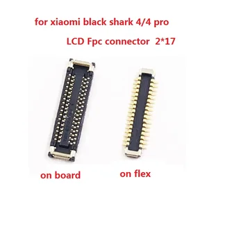 10шт LCD екран Гъвкав конектор за спк стартира строителни Xiaomi Black Shark 4 4Pro Съединители на борда 34Pin