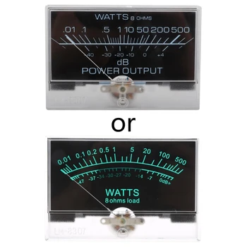 12-16 В VU-Meter Аналогов Панел Измерител на нивото на звука Синя Подсветка Не е необходимо в драйвера за усилвател на мощност Дигитален електромера