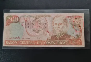 1994 Costa Rica 500 Colones Original Notes (Fuera De uso Ahora Collectibles)