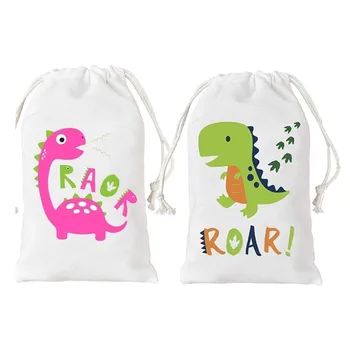 20 Подарък пакети с динозавром T-Rex Roar за момчета и момичета, детски душ, Динозавър, 1-ви, 2-ри, 3-ти Рожден Ден, в Света на 