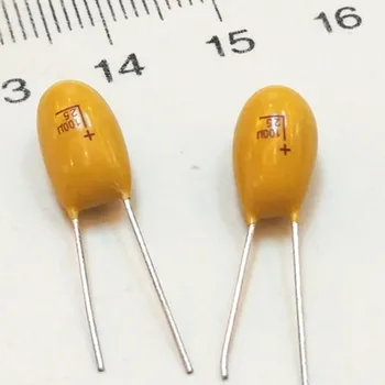 25 На 100 uf 100 мкф25 Вграден танталовый електролитни кондензатори