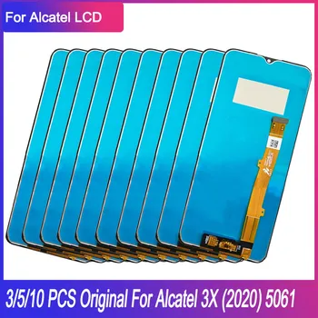 3/5/10 БР LCD дисплей за Alcatel 3X 2020 LCD дисплей с сензорен екран Дигитайзер възли За Alcatel 3X 2020 5061 5061U 5061K Екран