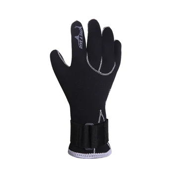 3 мм неопрен гмуркане ръкавици Мъже, Жени анти-приплъзване износоустойчиви гмуркане плаващи сърфиране ръкавици, оборудване за гмуркане с шнорхел