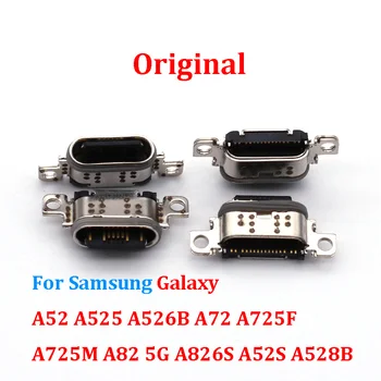 5/10 бр. За Samsung Galaxy A52 A525 A526B A72 A725F A725M A82 5G A826S A52S A528B USB Конектор За Зареждане Конектор за Зарядно устройство