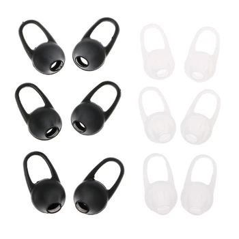 6 Бр. Силиконови слушалки в ушите Bluetooth, втулки за слушалки, накрайници за уши за слушалки, калъф за възглавница, Директна доставка