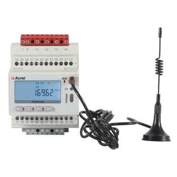 ADW300/WF 3-фазно електромера с WiFi Smart Energy Meter Трифазни Интелигентен цифров измерител на адаптер WiFi A5