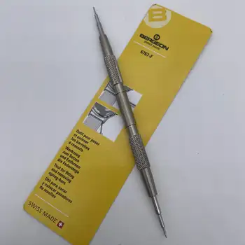 Bergeon 6767-F специален инструмент за ремонт на часа за теглене на каишка с непреработени око, внесен от Швейцария