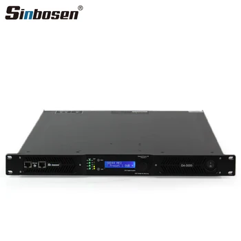 D4-3000 dsp субуфер, 4-канален цифров dsp аудио усилвател на мощност, професионален
