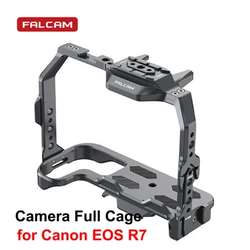 FALCAM F22 F38 F50 Быстроразъемная Камера Full Cage Rig V2 с Отвор за Каишка за Китката за Фотоапарат Canon EOS ах италиански хляб! r7