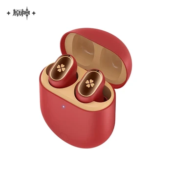 Game Genshin Impact Limited Потребителски Безжични Слушалки AirDots 3 Pro Klee С Шумопотискане Bluetooth Подарък Кутия Набор От Подаръци За Хелоуин