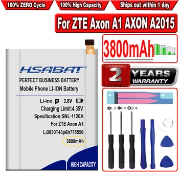 HSABAT 3800 ма Li3830T43P6h775556 Батерия за ZTE Axon A1 AXON A2015 Axon Tianji A2015 TD-LTE Double Lame V7 Max