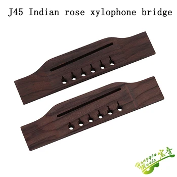 J45 Индийска дървена народна китара универсален код под моста код низ плоча инструментален материал аксесоари