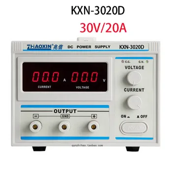 KXN-3020D Източник на захранване dc 30V20A регулируем източник на захранване 30V 20A led Мощен Импулсен променлив източник на захранване dc 220V