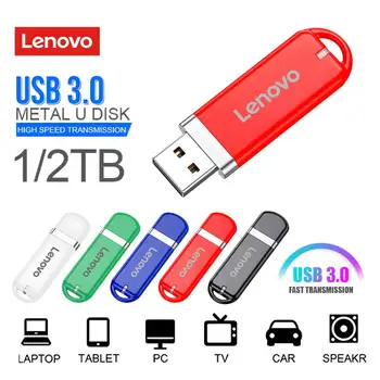 Lenovo 2 TB 1 TB USB Pen Drive Памет, USB Флаш устройство 520 MB/vs/vs, Високоскоростен USB 3.0 Стик Водоустойчив USB устройство За таблета на/Игри/на телевизора