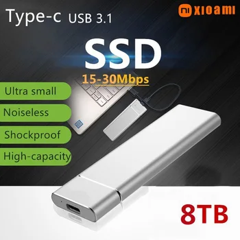 M. 2 SSD Мобилен твърд диск 16 TB 4 TB 8 TB Устройство за съхранение на Данни на Твърдия диск на Компютъра Преносим USB 3.1 Мобилни твърди дискове Ssd