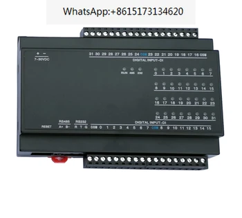 MB308D 32DI 32-канален цифров вход RS485 Модул за вход-изход Modbus Rtu с молниезащитой 2500