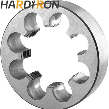 Metric кръгла плашка за резби Hardiron M63X1,5, плашка за резби M63 x 1,5 за дясната ръка