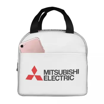 Mitsubishi Термоизолированная чанта за обяд Изолирано чанта за bento Торби за Многократна употреба, за съхранение на продукти Запечатани Чанта-тоут Обяд-бокс За Учители пикник