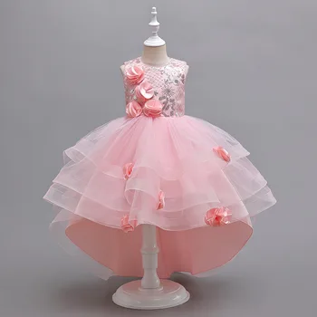 MODX/ Бална рокля с пайети за момичета 110 см-160 см, облекло за сватба, рожден Ден, Детски рокли за причастие, дрехи за пиано за момичета, детски празнична облекло