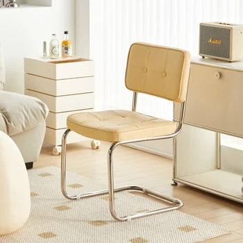 Nordic Floor Chair Accent Reading Hotel Уникални эстетичные столове Удобни офис мебели за дома Sedie Sala Da Pranzo WJ40XP