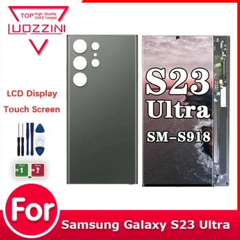 OLED LCD дисплей За SAMSUNG Galaxy S23 Ultra с тъчскрийн Дисплей За Samsung S23 ultra SM-S918B Резервни Части 100% Тествани