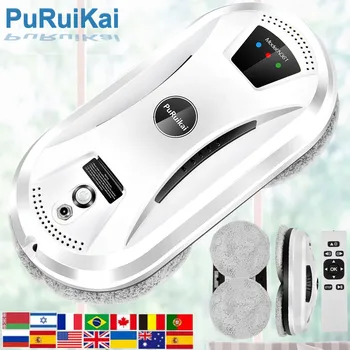 PuRuiKai ултра-робот-прахосмукачка, робот за почистване на прозорци, електрически чистачки limpiacristales, дистанционно за дома