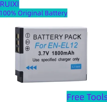 RUIXI Оригинална Батерия EN-EL12 ENEL12 Bateria 