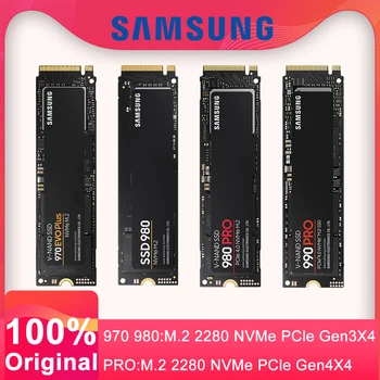 SAMSUNG SSD M. 2 1 TB 980 PRO 990 pro NVMe Вътрешен Твърд диск 970 EVO Plus Твърд диск 250 GB HDD 500 GB Преносим Компютър