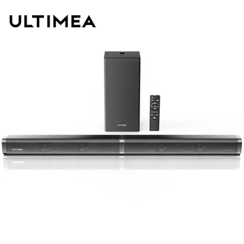 ULTIMEA TV Soundbar Cinema Home Theater Edition 100 W, Съвместимо с Bluetooth Оптична Звукова панел 5.0 AUX с високоговорител на субуфера