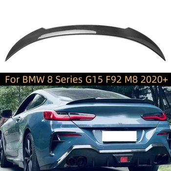 V Стил Суха въглеродни влакна, заден Спойлер, Задното Крило на Багажника От карбон За BMW 8 Серия G15 F92 M8 850i Кабриолет 2020 +
