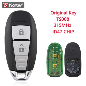 YIQIXIN OEM Умно Дистанционно за Управление на Автомобилен Ключ С 2 Бутона За Suzuki Swift Vitara S-Cross Модел SX4 TS008 с 2010-2016 315/433 Mhz ID47