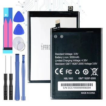 Z 6/Z 7 3000 mah Батерия за мобилен телефон за HOMTOM ZOJI Z6 Z7 Batteria + безплатни инструменти