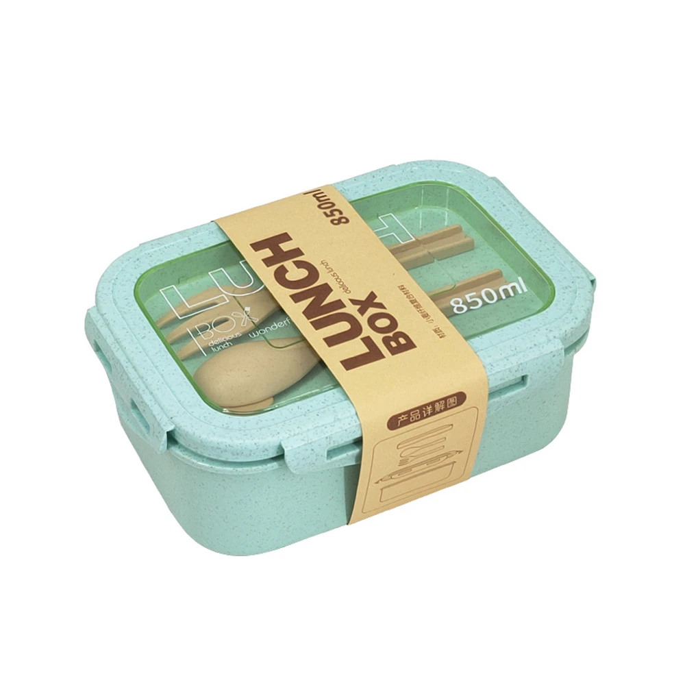 1 ~ 8 бр. Запечатани кутия за съхранение на пресни продукти, на разположение в 3 цвята, Обяд-кутия с прозрачен капак, който се страхува да не разхлабване