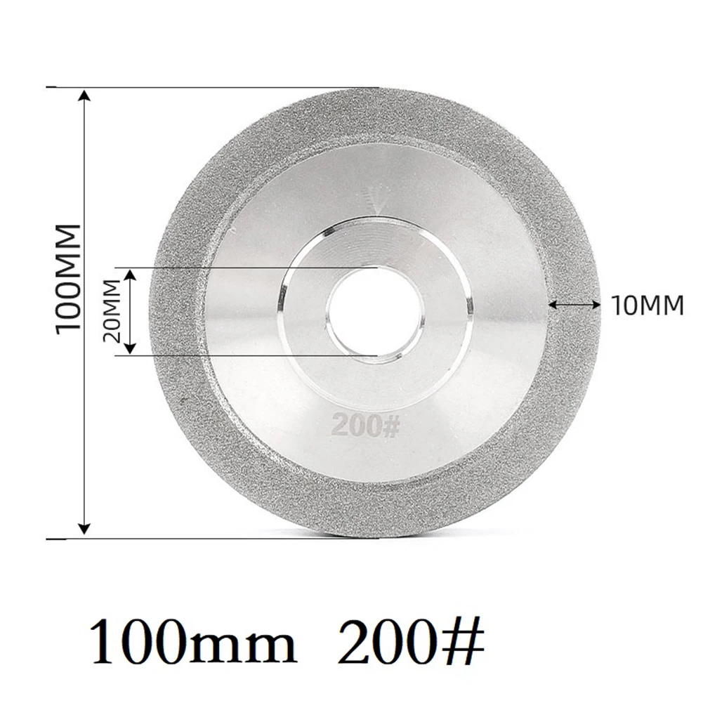 100/125/150 мм Diamond Шлайфане Кръг Шлайфане Кръг Воденичен диск 150 200 Обяснение За Вольфрамовой стомана Фрезови инструмент