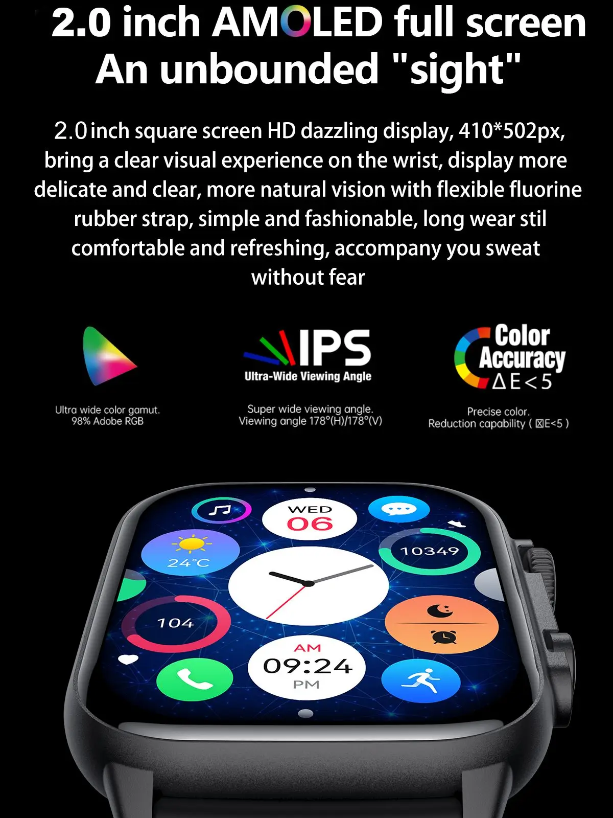 2023 HK95 Ултра Умни Часовници Мъжки Дамски NFC AMOLED Екран на Смарт Часовници Bluetooth Обадете на Кислород в Кръвта, сърдечната Честота Спортни Водоустойчиви Часовници