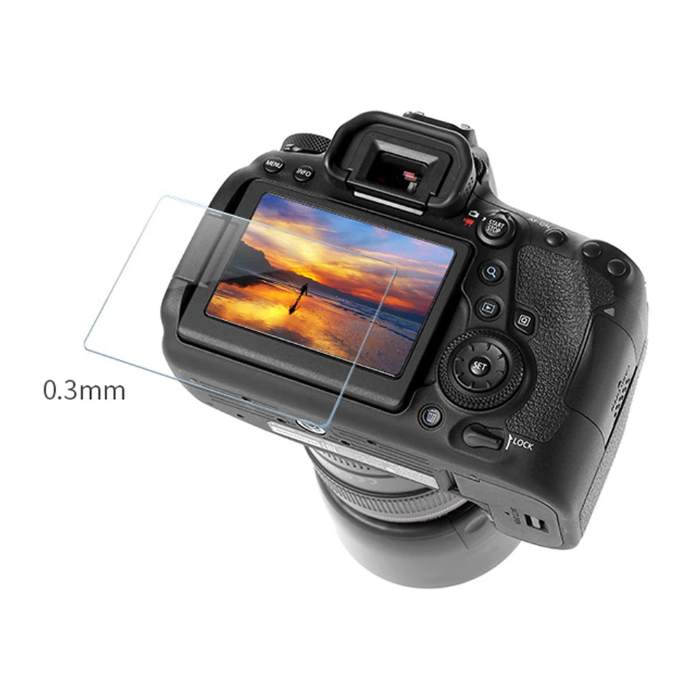 9H Защитно фолио за екрана LCD на камерата от Закалено Стъкло за Sony A3000 A5000 A6000 A6300 A6400 NEX 3N 5N 6 7 A5100 A6500 DSLR