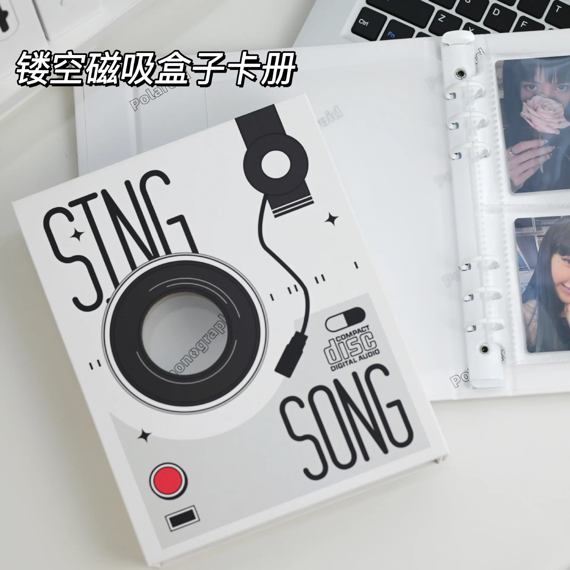 IFFVGX Ретро Корици формат А5, Държач за фотокарточек Kpop Idol, Фотоалбум, са подбрани книга, Албум за снимки, Канцеларски материали Kawaii