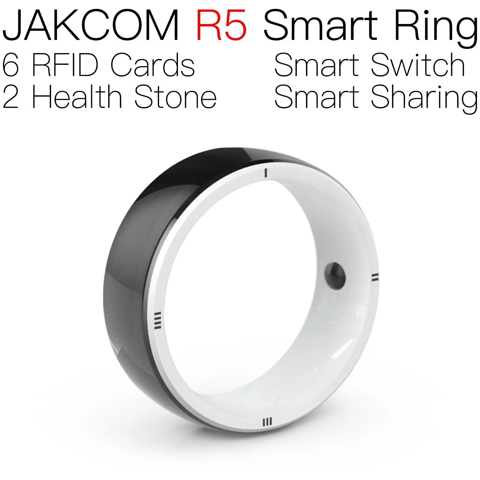 JAKCOM R5 Смарт-пръстен е По-ценно, отколкото интелигентни гривна, дамски звукова лента, модерен часовник, чехли f5, ръчни часовници за вода