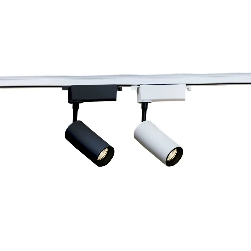 Led spot лампа Mini COB Прожектори за повърхностен монтаж с малък ъгъл на лъча 3-5 8 Градуса, Регулируема С трековый лампа Rail Art