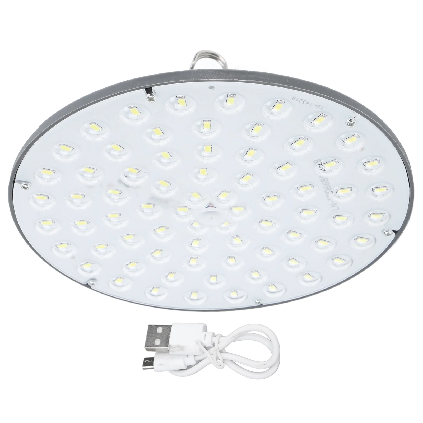 Led лампа за къмпинг Энергоэффективный Окачен лампа за палатка IPX4 водоустойчив кръгла форма на диск с литиево-йонна батерия с капацитет 2400 mah за риболов
