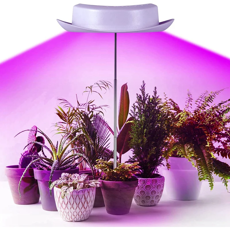 Led лампа за отглеждане на растения, 10 Нива на Димиране, автоматично включване/изключване За стайни растения