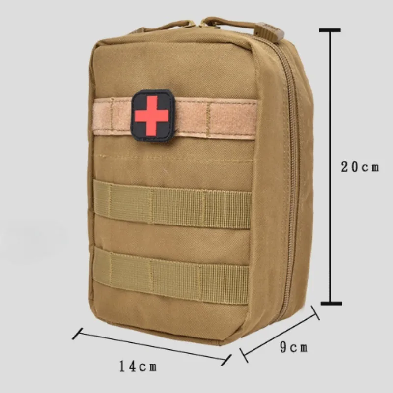 Molle Тактически комплекти за първа помощ, медицинска чанта, туристическа чанта за катерене, многофункционален колан джоб, армейски военни EDC калъф